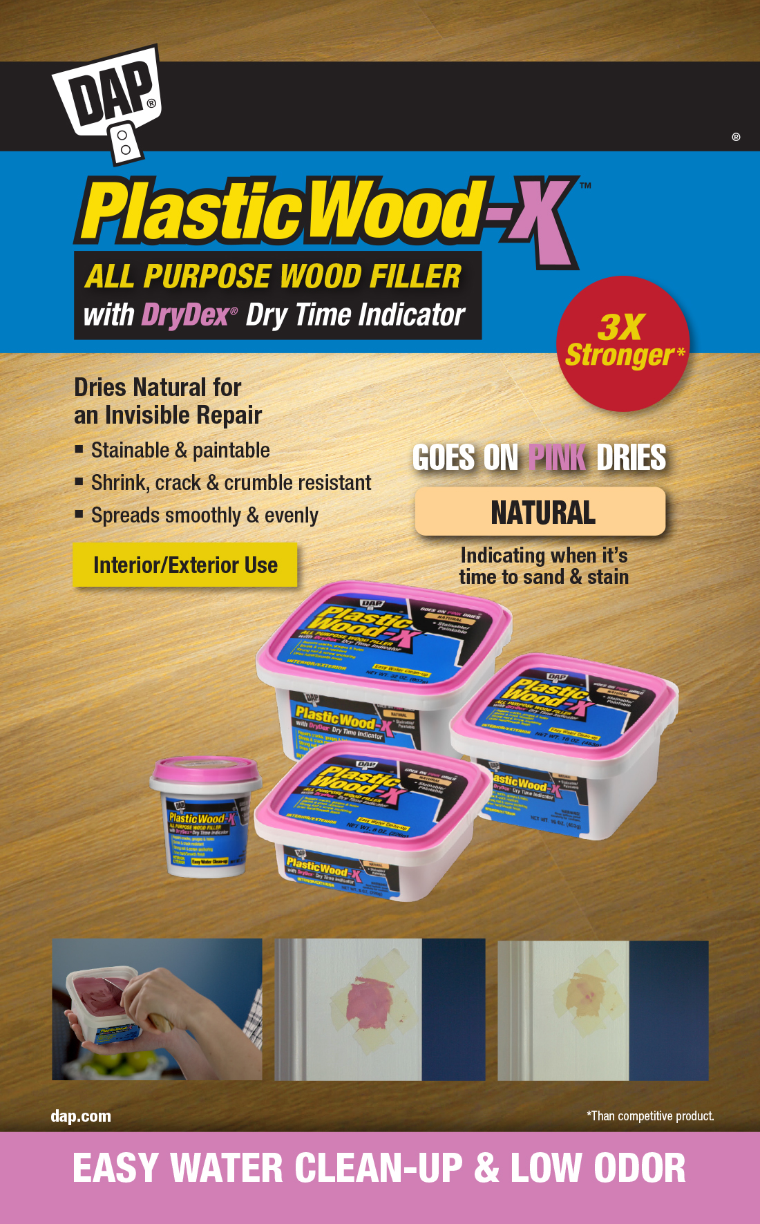 DAP Plastic WoodX 32 oz. AllPurpose Woodfiller00543 The Home Depot